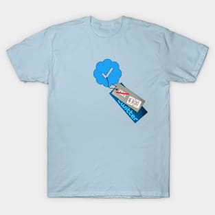 Twitter Verified Check Mark Meme (Elon Musk) 8$ Price Tag T-Shirt